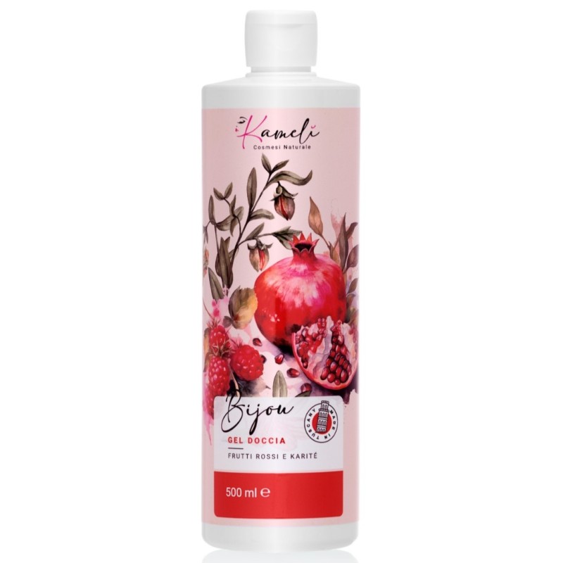 Kamelì  Bijou - Gel Doccia Frutti Rossi E Karite  Bagnoschiuma Bio