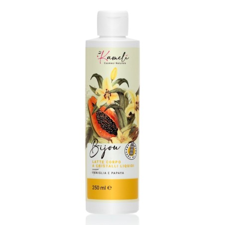 Kamelì  Bijou - Latte Corpo Vaniglia e Papaya  Creme Corpo Bio