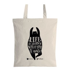 Set Regalo Yumibio  Shopper in Cotone - Orso  Omaggi