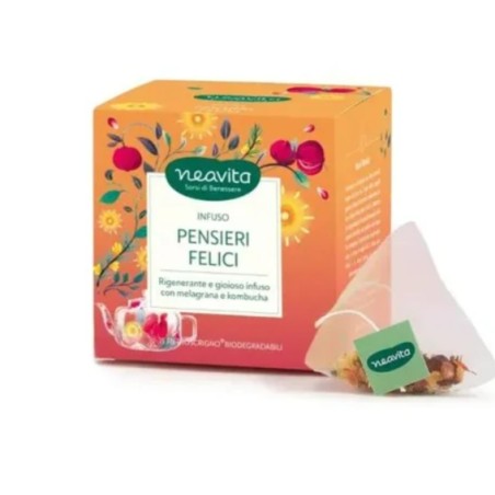 Neavita  Tisana Pensieri Felici - Melagrana e Kombucha  Tè e Tisane