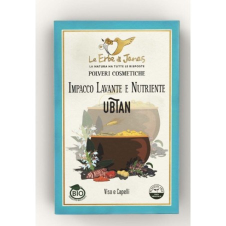 Le Erbe di Janas  Impacco lavante e nutriente - Ubtan  Erbe Ayurvediche