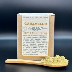 laboratorio cosmetico artigianale  Tinta Vegetale - Henne Caramello  Henné e Tinte Vegetali