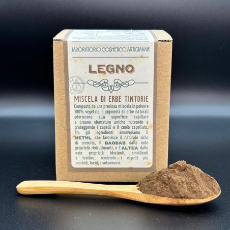 laboratorio cosmetico artigianale  Tinta Vegetale - Henne Legno  Henné e Tinte Vegetali
