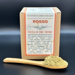 laboratorio cosmetico artigianale  Tinta Vegetale - Henne Rosso  Henné e Tinte Vegetali