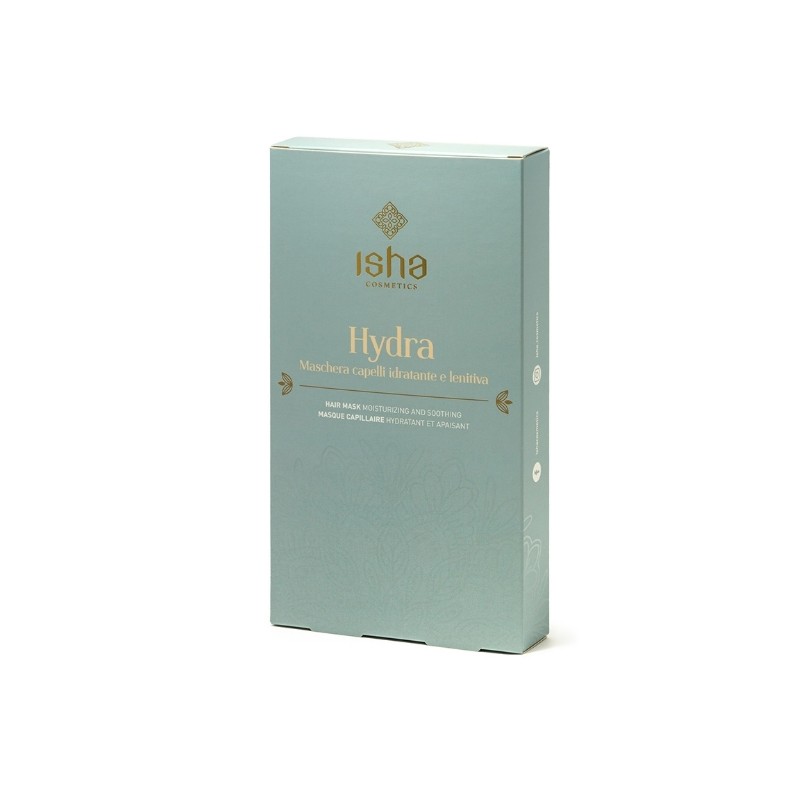 Isha  Hydra – Maschera capelli idratante e lenitiva  Erbe trattanti in polvere