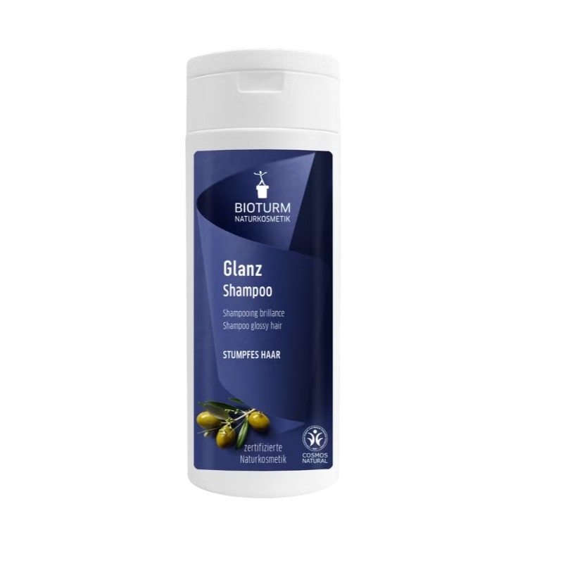 Bioturm  Shampoo Brillantezza con Olio di Argan  Shampoo Capelli Secchi e Trattati