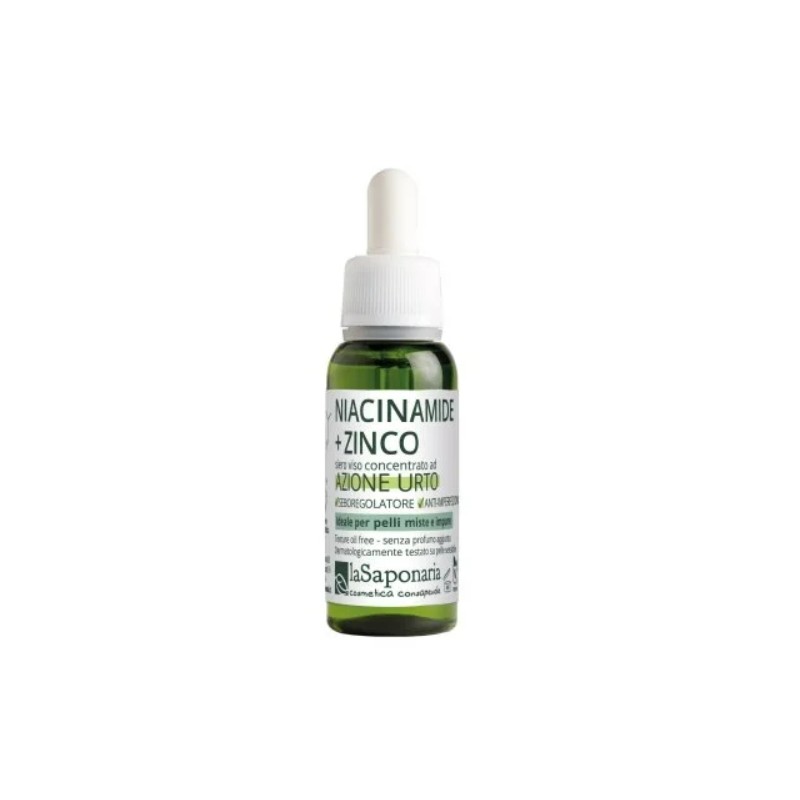 La Saponaria  Niacinamide + Zinco  Anti-Imperfezioni