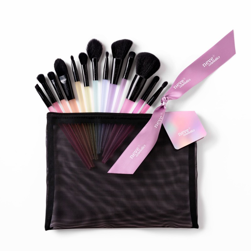 Neve Cosmetics  Set Pennelli Make-Up Opal 13  Pennelli Occhi