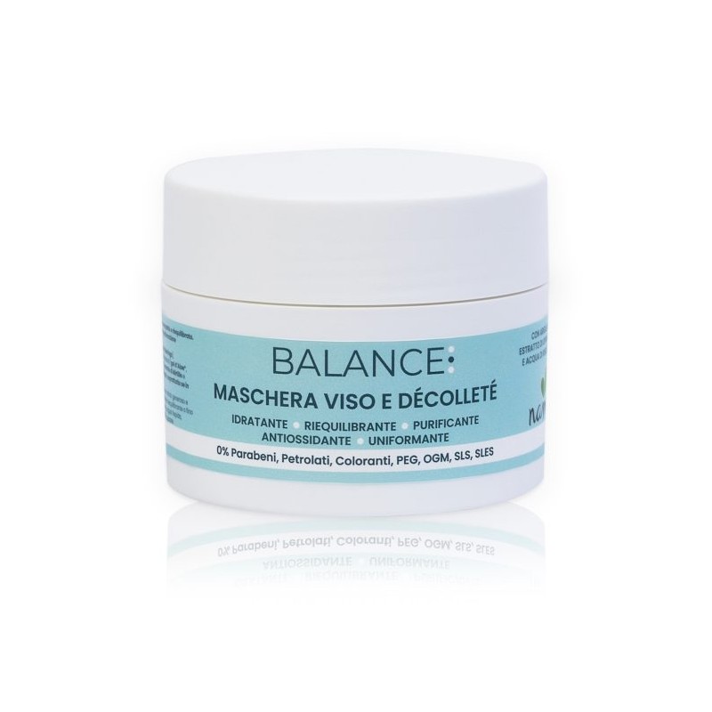 namur  Maschera Viso e Décolleté Balance  Maschere Viso