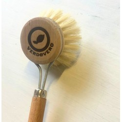Verdevero  Spazzola Lavapiatti in Legno  Piatti e Stoviglie