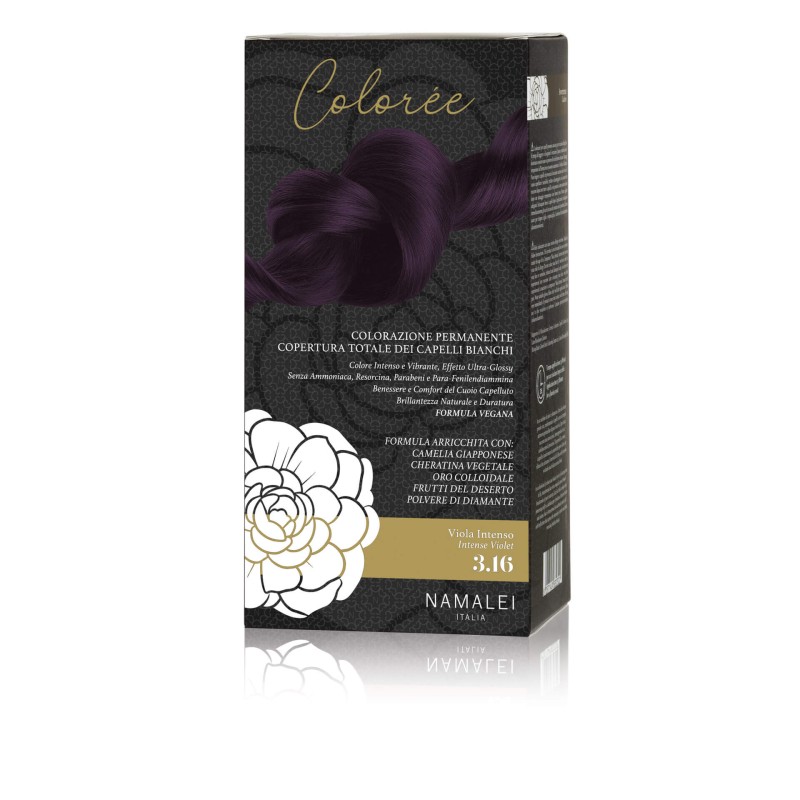 Namalei  Crema Colorante Capelli - 3.16 Viola Intenso  Tinte per capelli