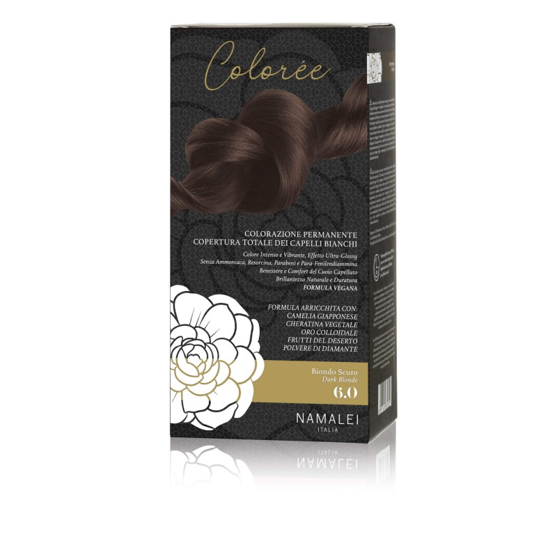 Namalei  Crema Colorante Capelli - 6.0 Biondo Scuro  Tinte per capelli