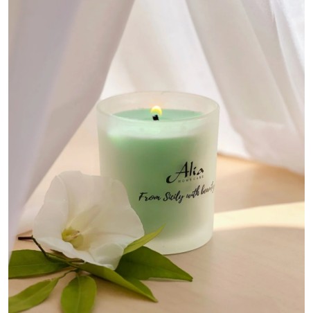 Alia Skin Care  Candela Naturale al Gelsomino Notturno  Profumatori per Ambiente
