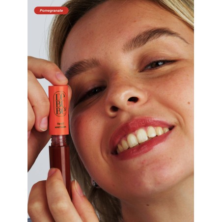 lebubè  2-in-1 Lip Oil Colorato + Balsamo Labbra Pomegranate  Gloss e Tinte Labbra