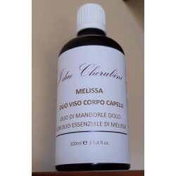 i due cherubini  Olio da Massaggio alla Melissa – Nutriente e Lenitivo  Olio Viso