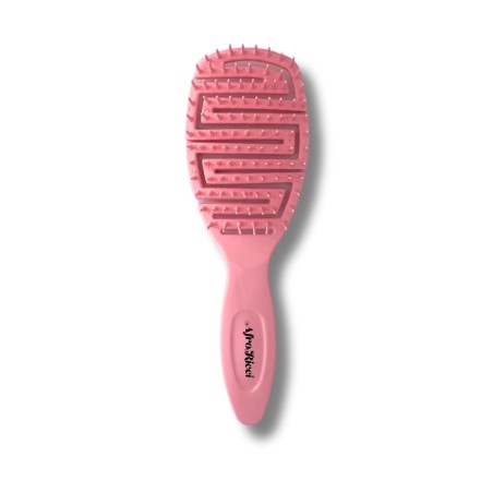 Afroricci  Spazzola Wet & Dry Rose - Scioglinodi e definizione ricci  Spazzole e Phon