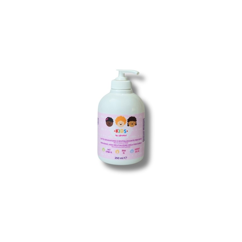 Afroricci  Latte Idratante Ricci Kids– capelli secchi e crespi  Shampoo Neonati e Bambini