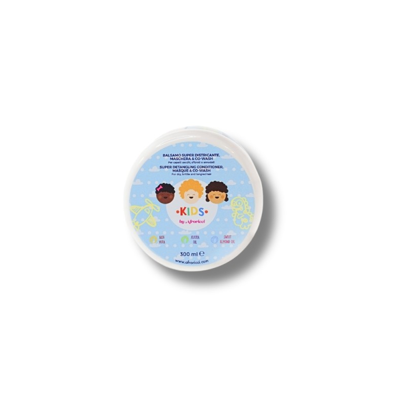 Afroricci  Balsamo Maschera Districante e Co-Wash Kids  Shampoo Neonati e Bambini