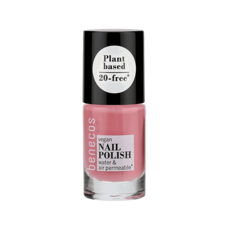 Benecos  Smalto Bubble Gum – Rosa Chewingum Naturale  Smalti