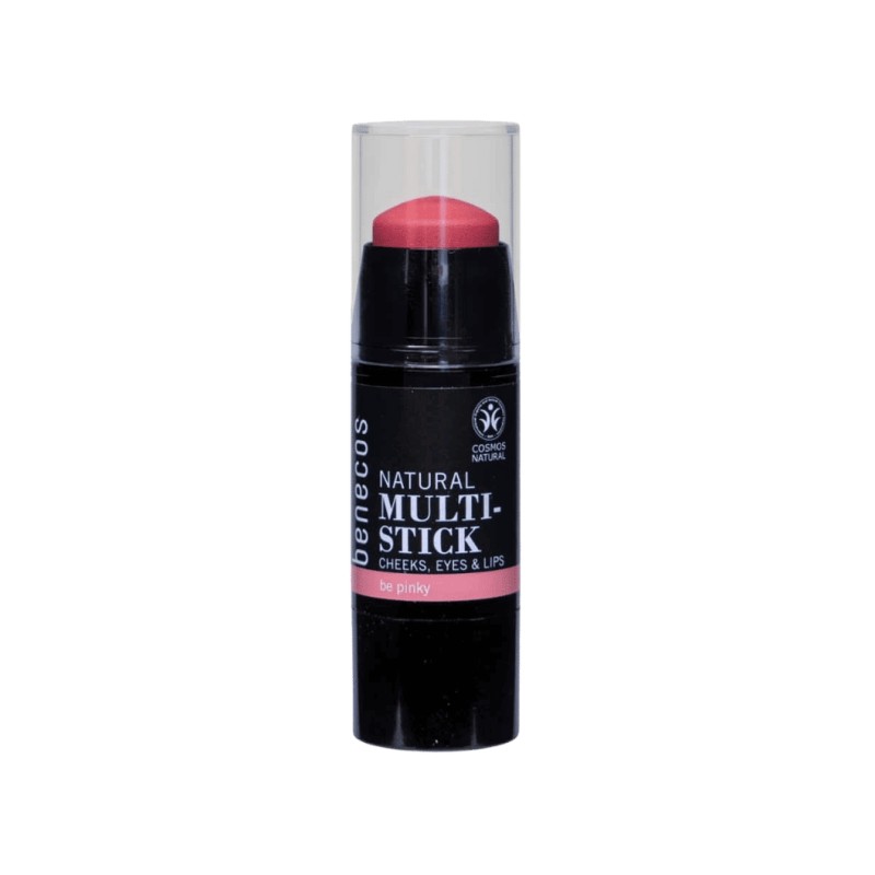 Benecos  Natural Multi-Stick Be Pinky – Blush, ombretto e tinta labbra in stick  Blush