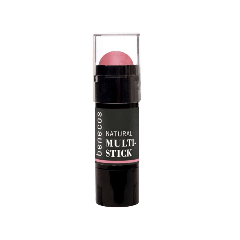 Benecos  Natural Multi-Stick Be Rosey – Blush, ombretto e tinta labbra in stick  Blush