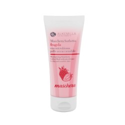 Alkemilla  Maschera sorbetto alla fragola – Idratante e lenitiva per pelli secche e sensibili  Maschere Viso