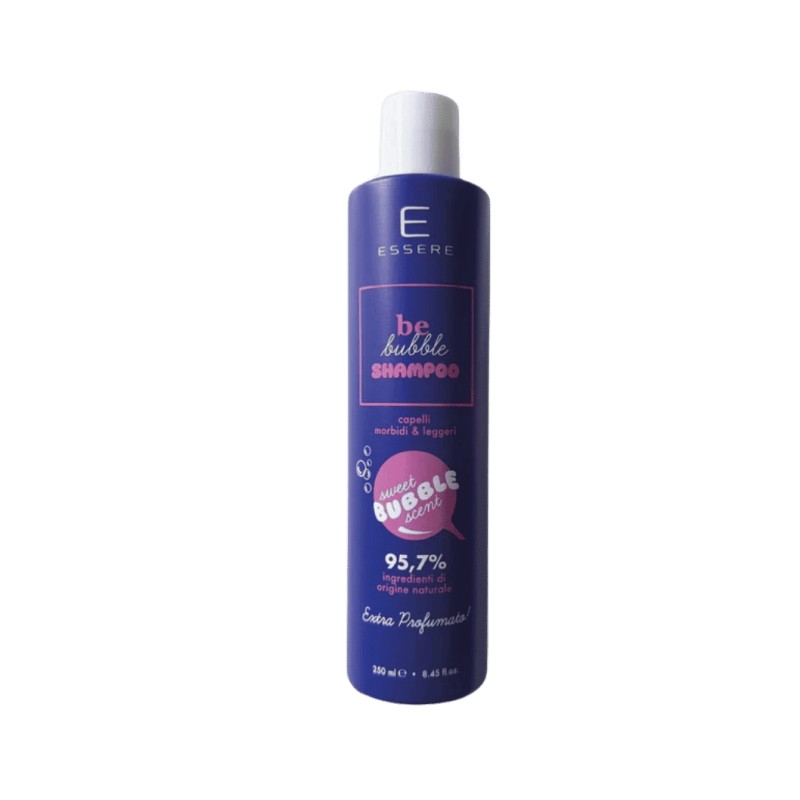 Essere  Be Bubble Shampoo – Idratante e Illuminante alla Frutta  Shampoo Capelli Secchi e Trattati