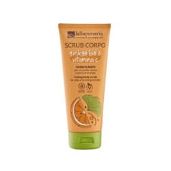 Scrub corpo tonificante – Ginkgo bio e Vitamina C