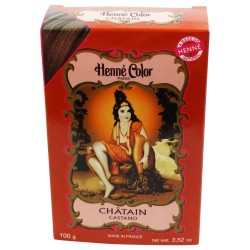 Le Henné Brun Clair Sitarama Teint de légumes et de Henne   Disponible sur Yumibio.com