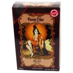 Le Henné Brun Foncé Sitarama Teint de légumes et de Henne   Disponible sur Yumibio.com
