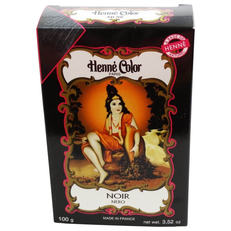 Le Henné Noir Sitarama Teint de légumes et de Henne   Disponible sur Yumibio.com