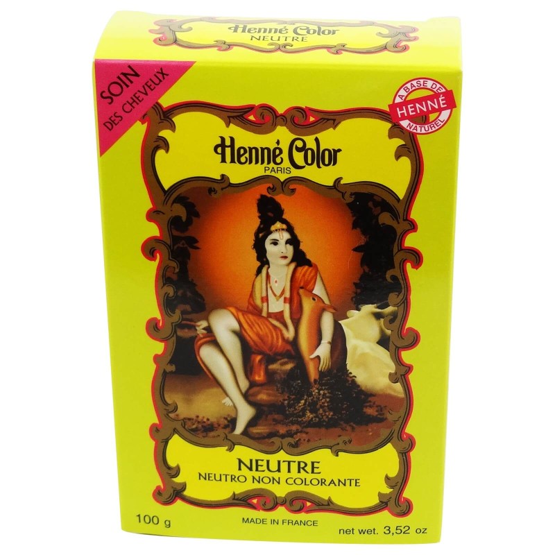 Henne Neutre En Couleur Sitarama Teint de légumes et de Henne   Disponible sur Yumibio.com