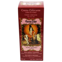 Henna in Cream and deep Red Sitarama Dyed vegetables and Henne  Available on Yumibio.com