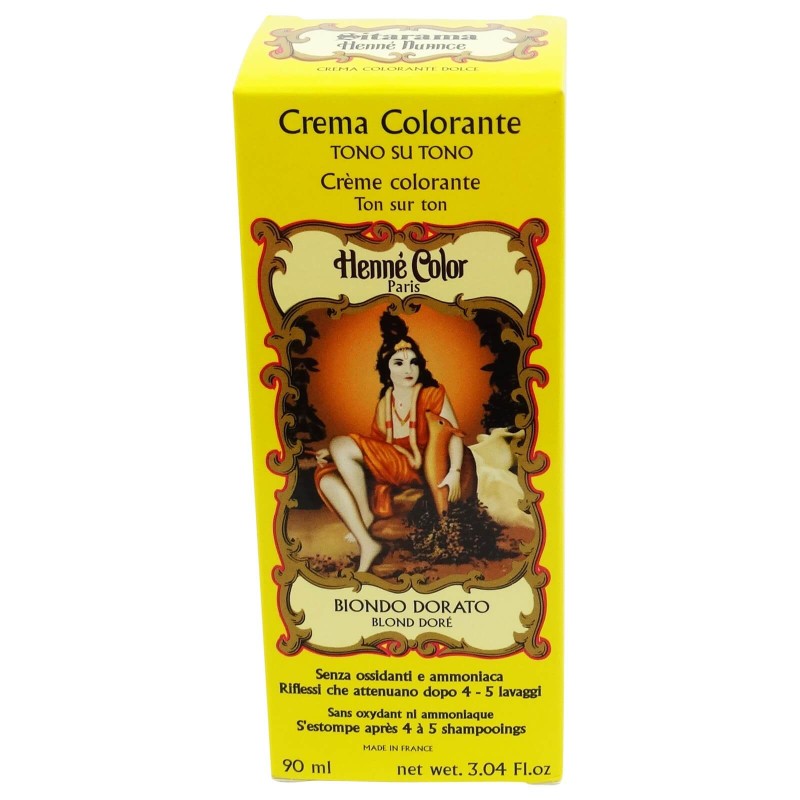 Sitarama  Henne in Crema Biondo Dorato  Tinte per capelli