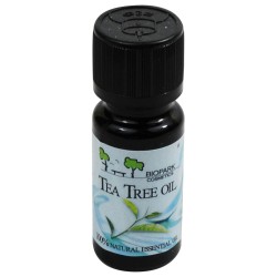 Essential oil of Tea Tree Biopark Cosmetics Essential Oils  Available on Yumibio.com