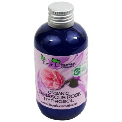 L'eau florale de Rose de Damas Biopark Cosmetics Idrolati   Disponible sur Yumibio.com