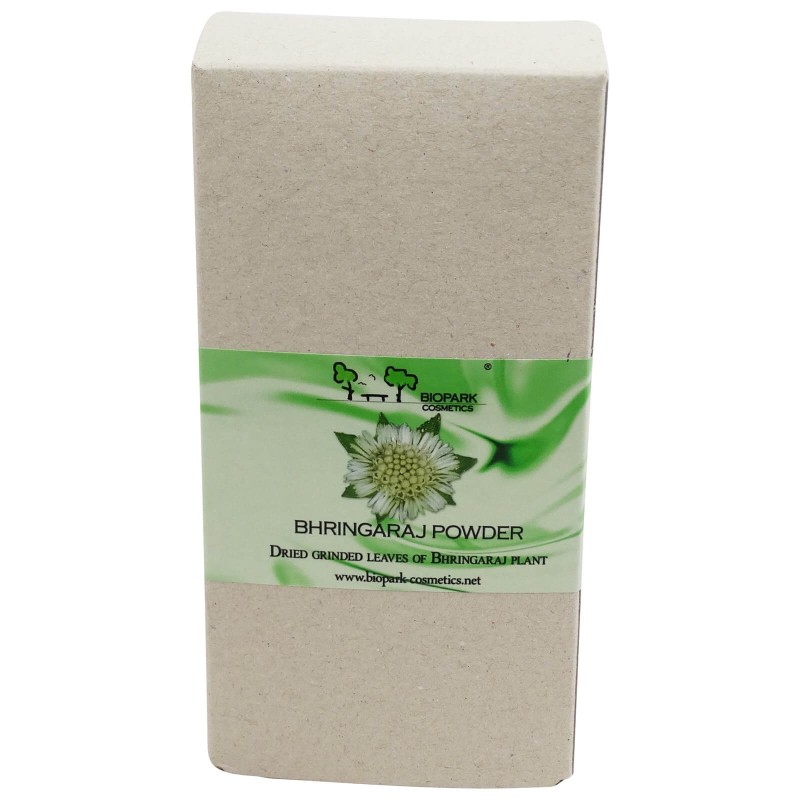 Bhringaraj Biopark Cosmetics Herbal Ayurvedic  Available on Yumibio.com