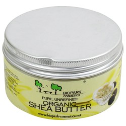Le beurre de karité Biopark Cosmetics Corps   Disponible sur Yumibio.com