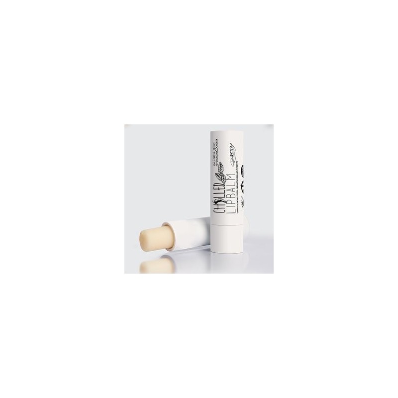 Baume pour les lèvres avec le Piment et la Menthe Purobio Les lèvres   Disponible sur Yumibio.com