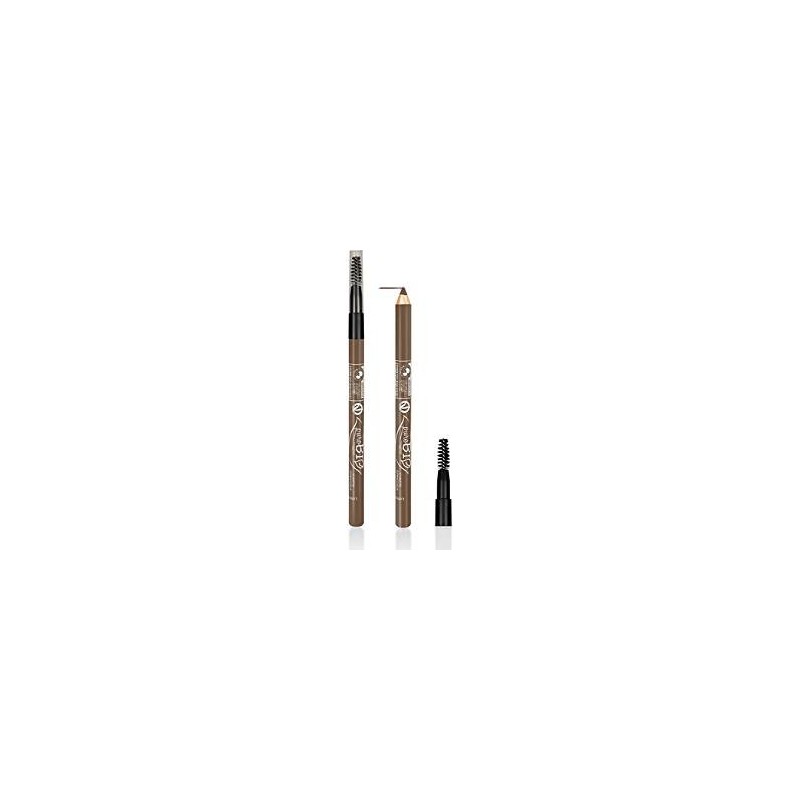 Crayon Yeux et des Sourcils - 27 Cendres Purobio Les crayons à sourcils   Disponible sur Yumibio.com