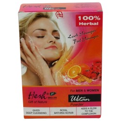 Poudre Ubtan Hesh À Base De Plantes Ayurvédiques   Disponible sur Yumibio.com