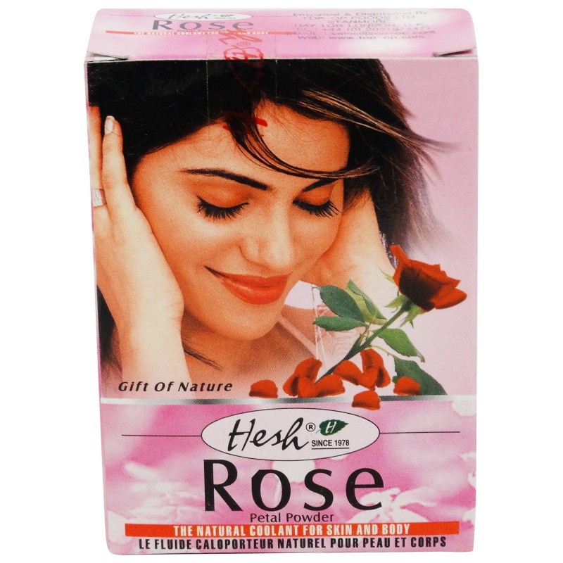 Powder Pink Hesh Herbal Ayurvedic  Available on Yumibio.com