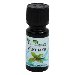 The Essential oil of Mint Biopark Cosmetics Essential Oils  Available on Yumibio.com