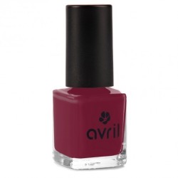 Nail Polish Burgundy Avril Enamels  Available on Yumibio.com