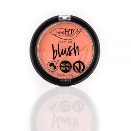 Fard À Joues 02 Rose - Corail Mat Purobio Face   Disponible sur Yumibio.com