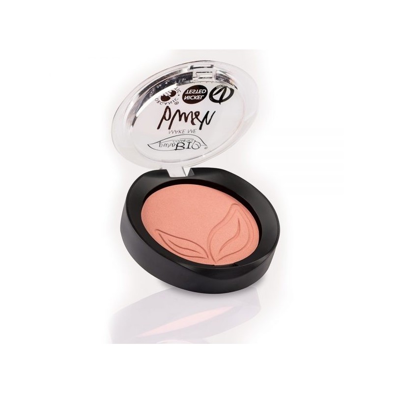Blush 01 - Satin Rose Purobio Blush   Disponible sur Yumibio.com