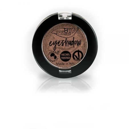 Fard à paupières n. 15 - Duo Chrome Rose / Taupe Irisé Purobio Les fards à paupières   Disponible sur Yumibio.com