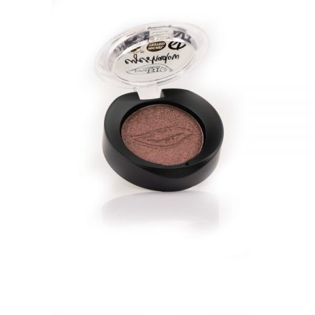 Fard à paupières n. 15 - Duo Chrome Rose / Taupe Irisé Purobio Les fards à paupières   Disponible sur Yumibio.com
