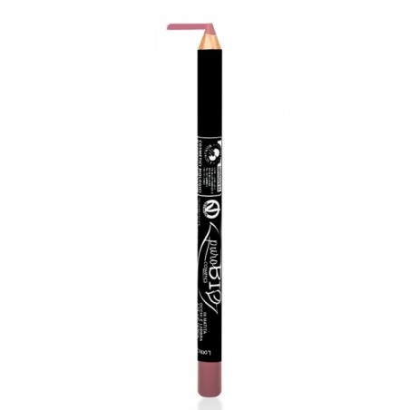 Pencil Eyes and Lips Pink Mauve n. 08 Purobio Pencils  Available on Yumibio.com