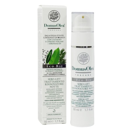 Sebo Ascenseur Renouvellement De Traitement De La Nuit Domus Olea Toscana Hydratant   Disponible sur Yumibio.com
